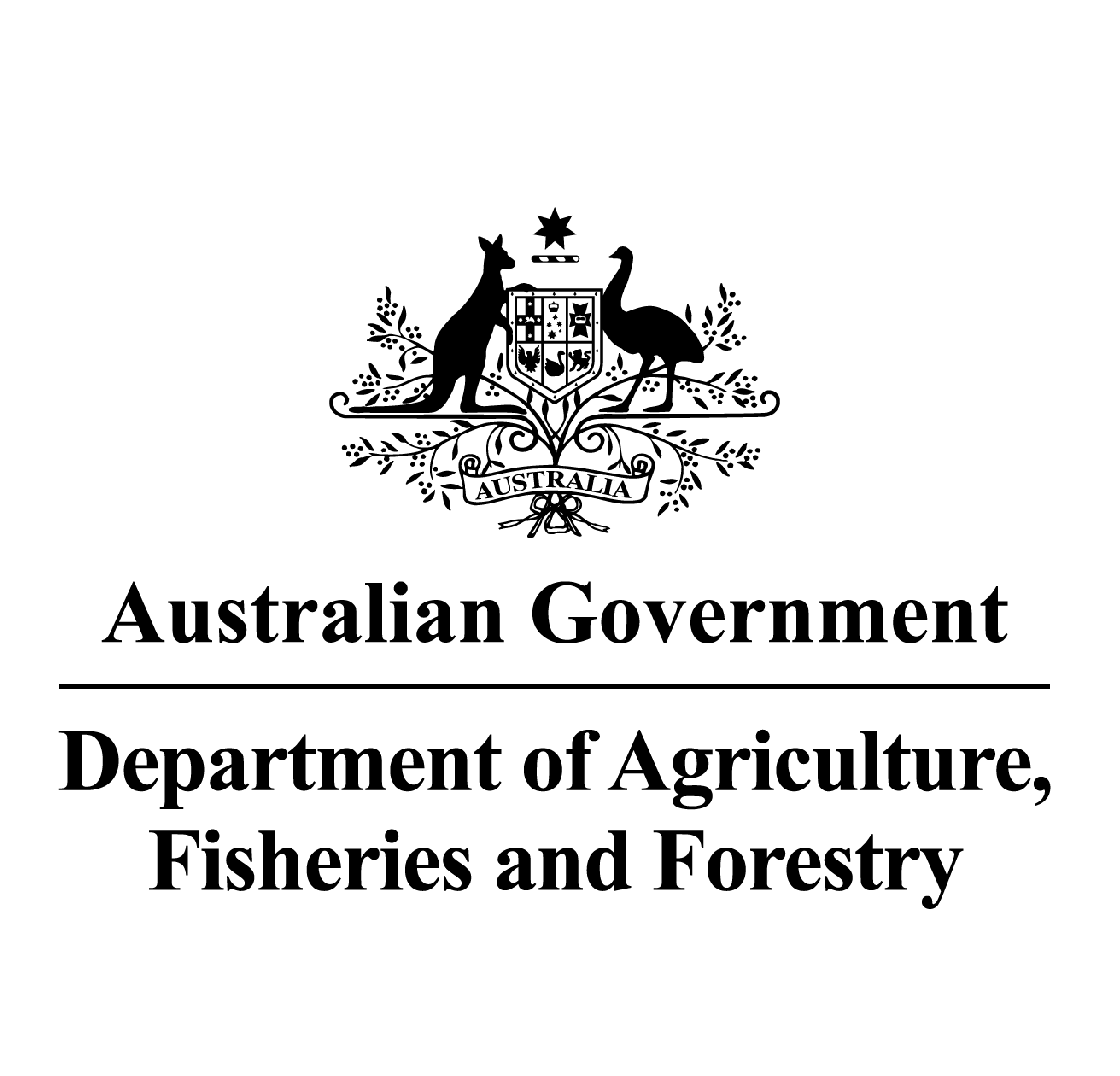 Australian Government Logo - Department of Agriculture, Fisheries and Forestry