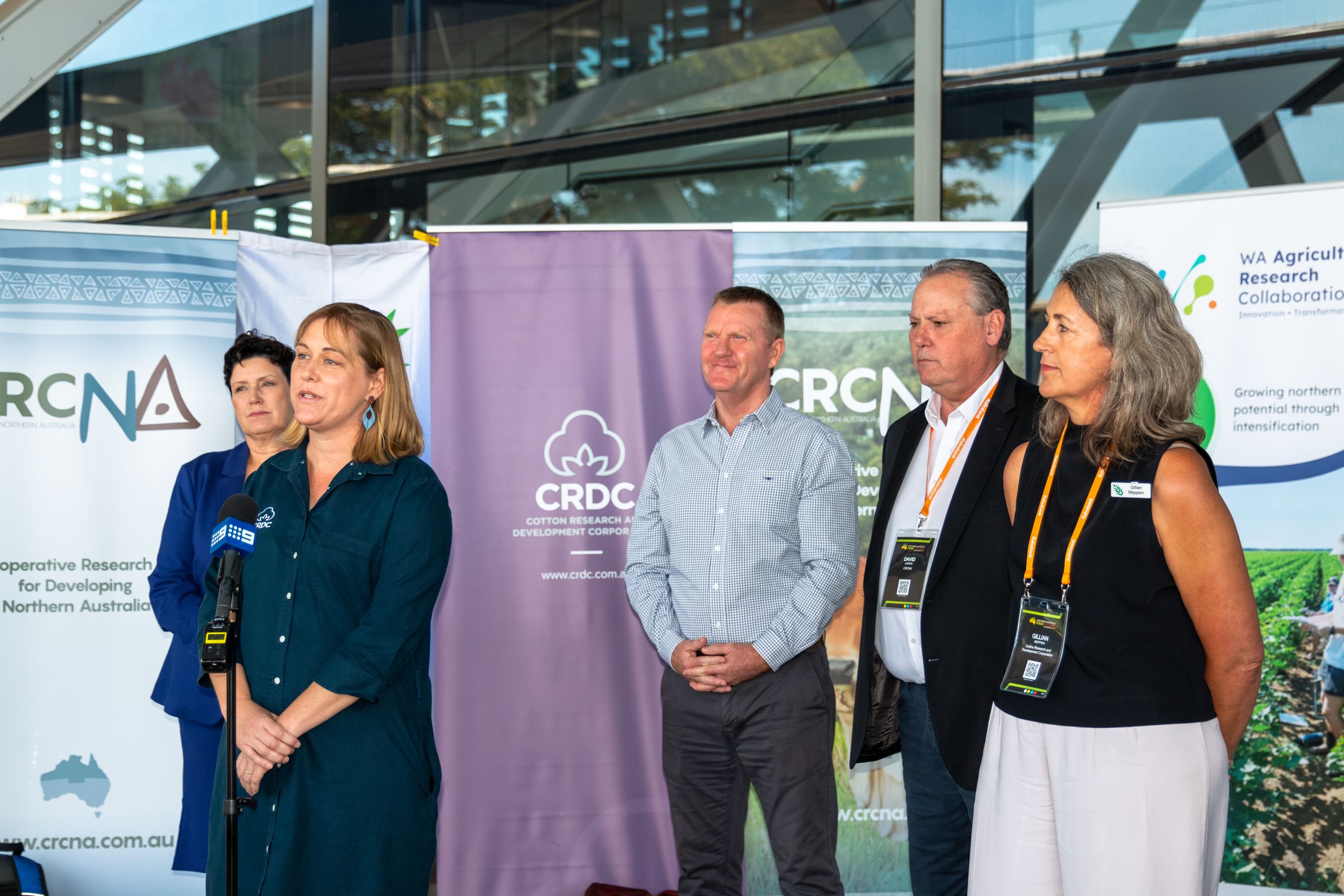 Susan speaking at CRCNA launch