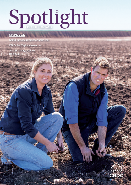 The cover of CRDC's Spring 2023 edition of Spotlight. 