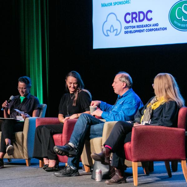 A special science communications panel session at the Cotton Research Conference