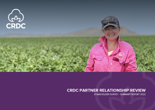 Cover of the partnership relationship review report