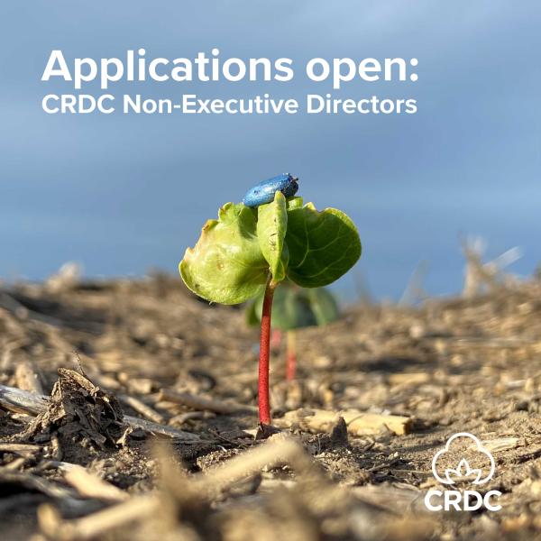 Applications open: CRDC Non-Executive Directors